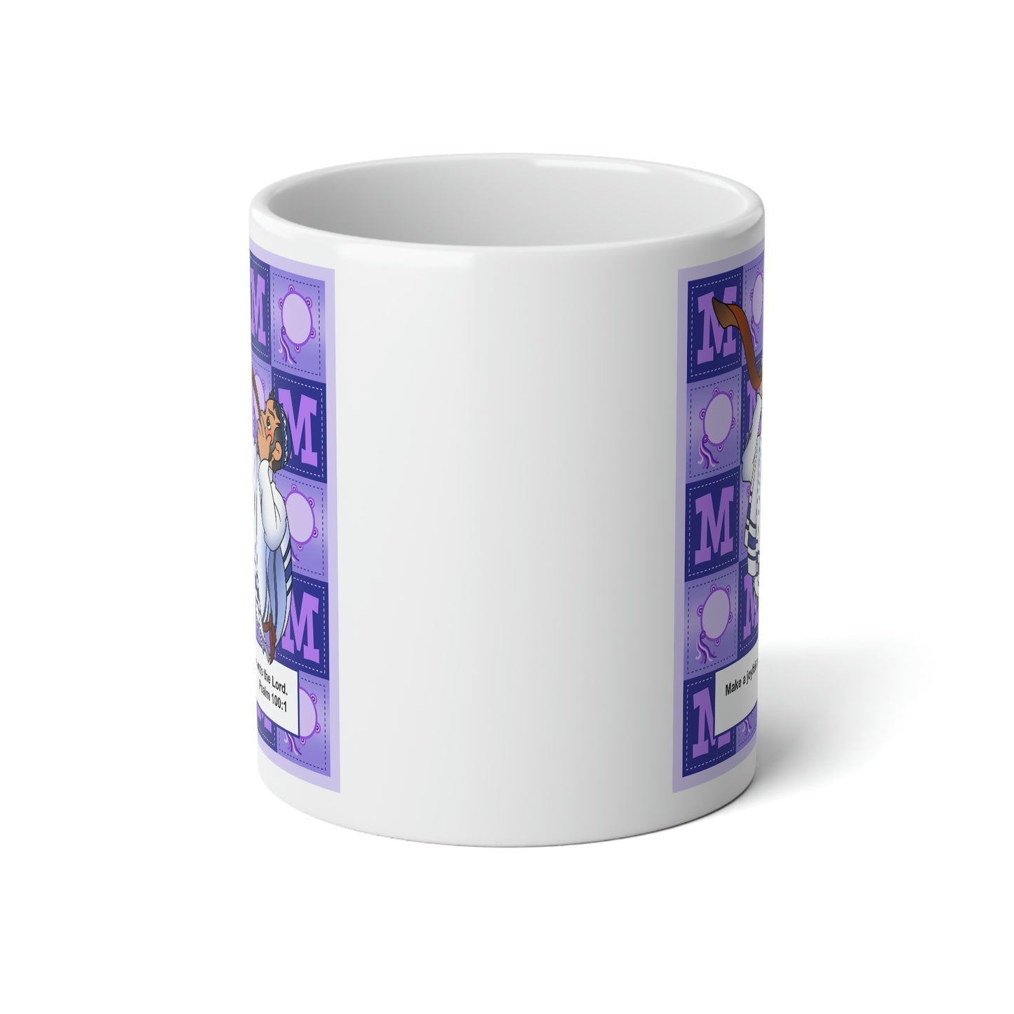 The Bible as Simple as ABC M Jumbo Mug, 20oz