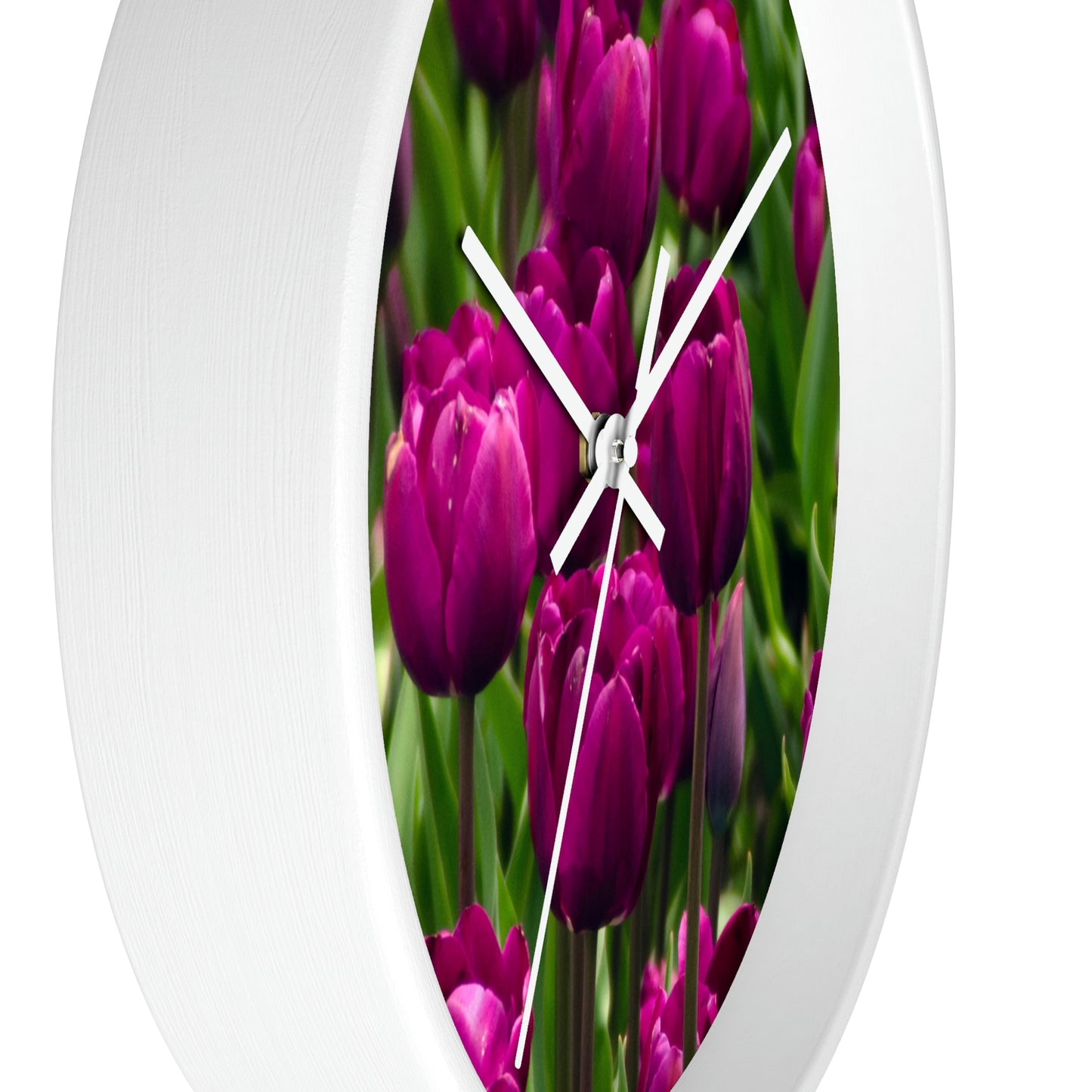 Flowers 20 Wall Clock