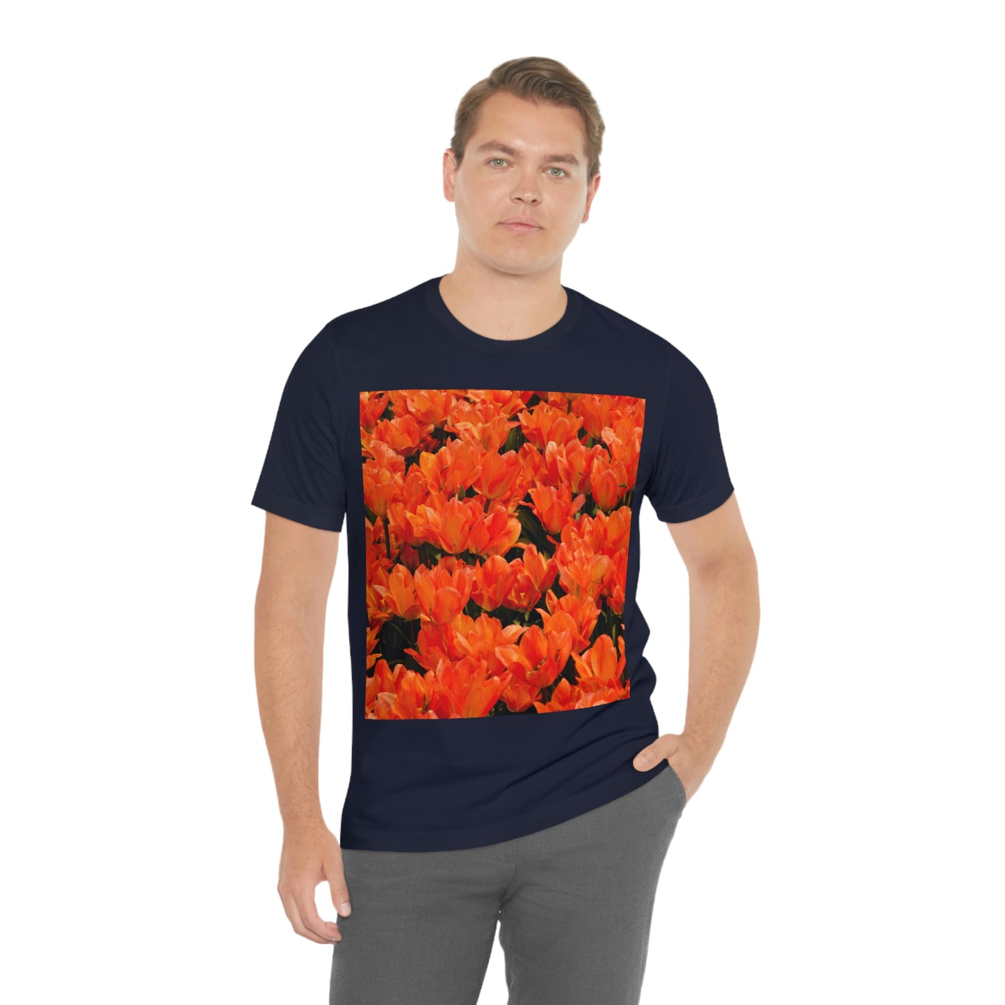 Flowers 03 Unisex Jersey Short Sleeve Tee