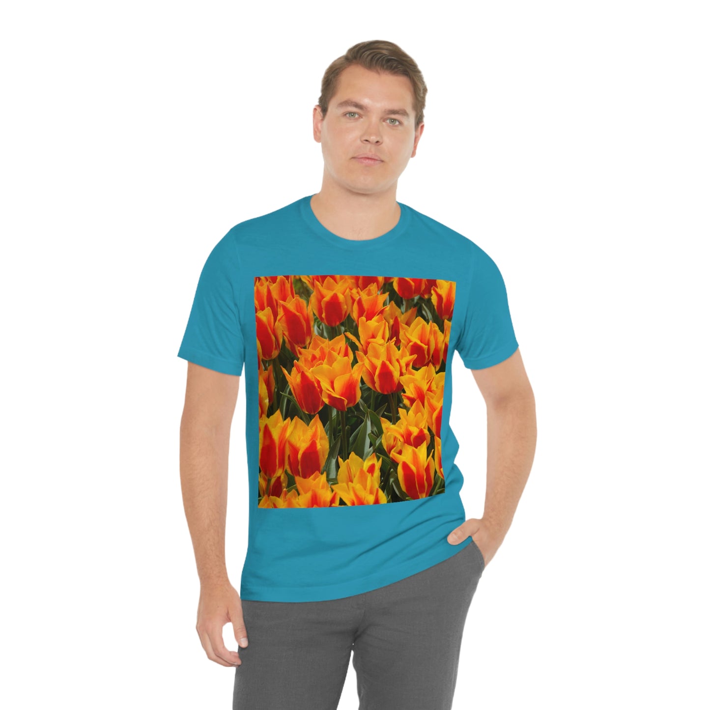 Flowers 18 Unisex Jersey Short Sleeve Tee