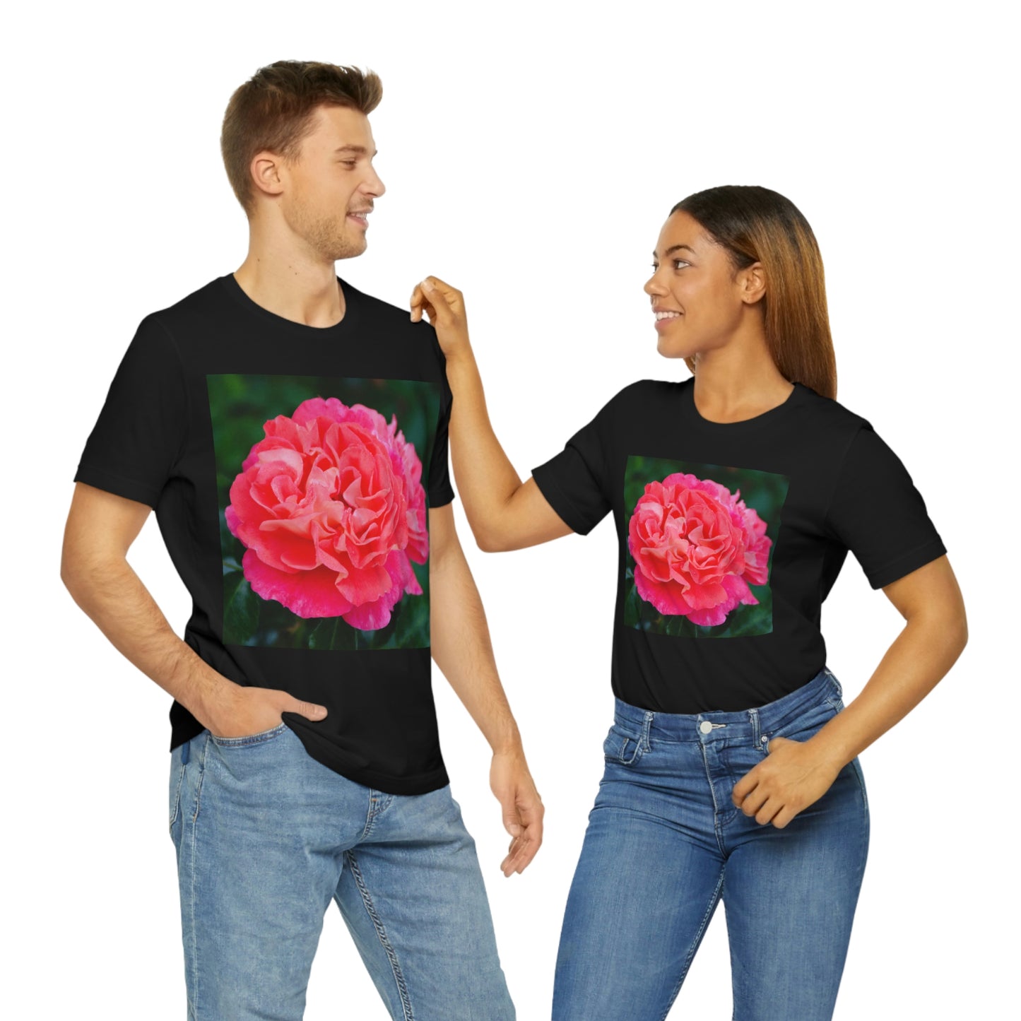 Flowers 08 Unisex Jersey Short Sleeve Tee