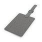 The Bible as Simple as ABC A Saffiano Polyester Luggage Tag, Rectangle