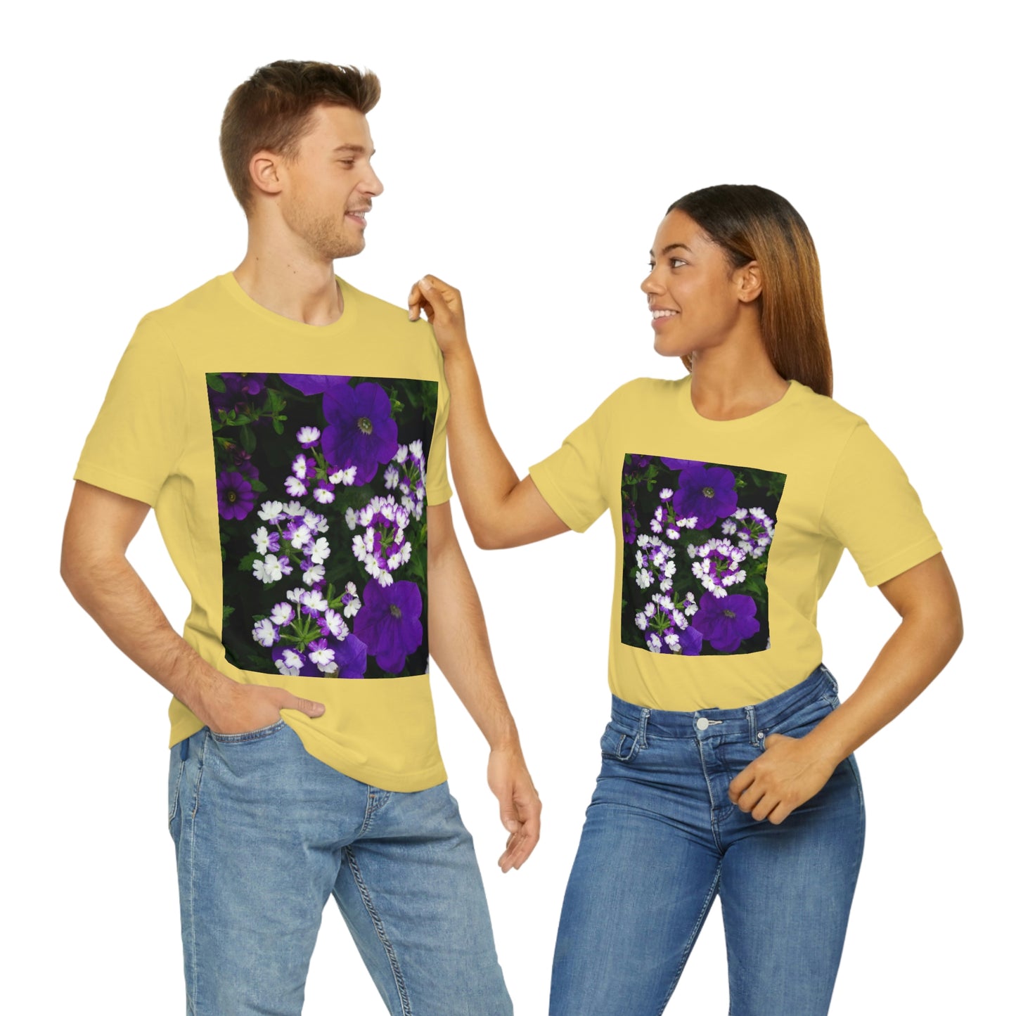 Flowers 04 Unisex Jersey Short Sleeve Tee