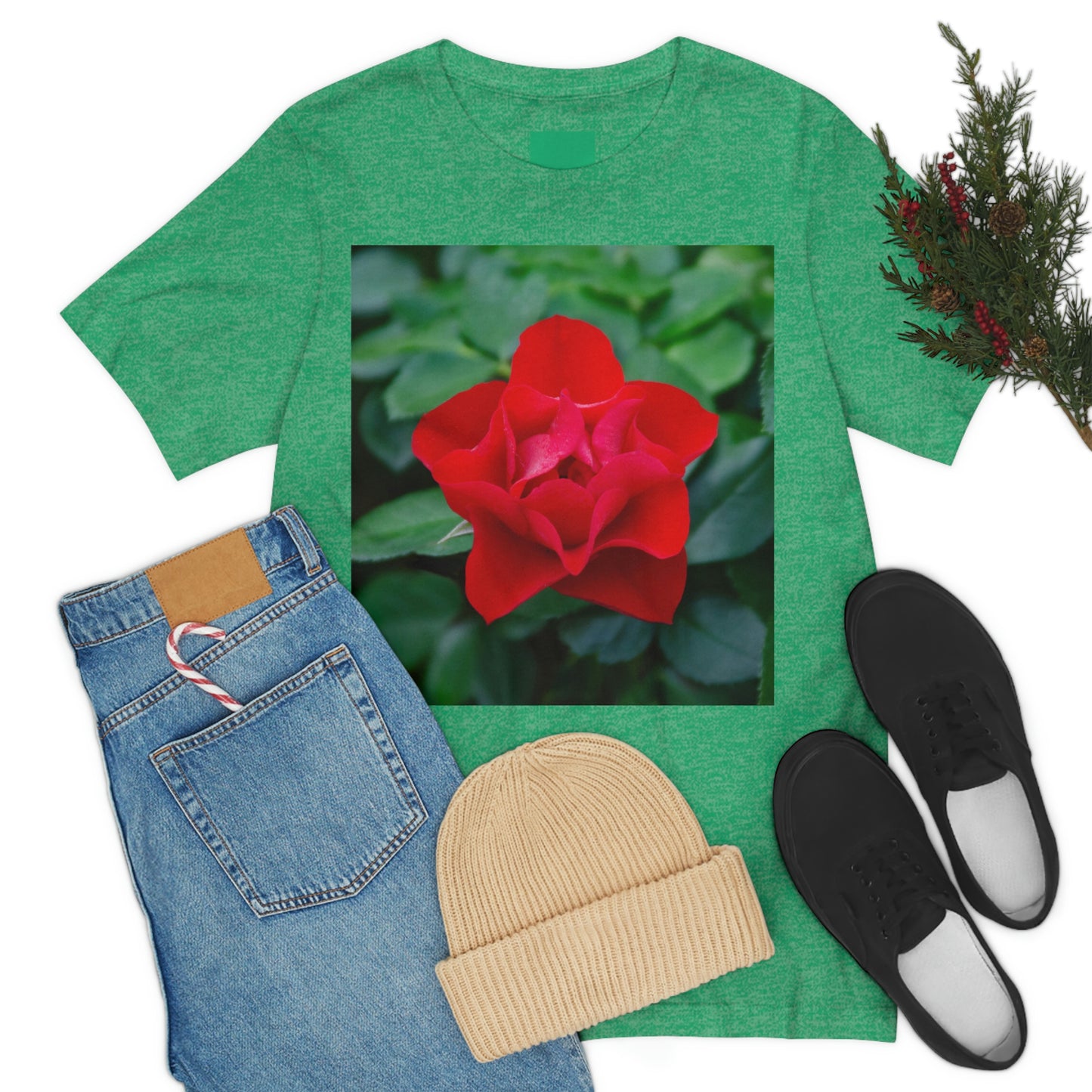 Flowers 07 Unisex Jersey Short Sleeve Tee