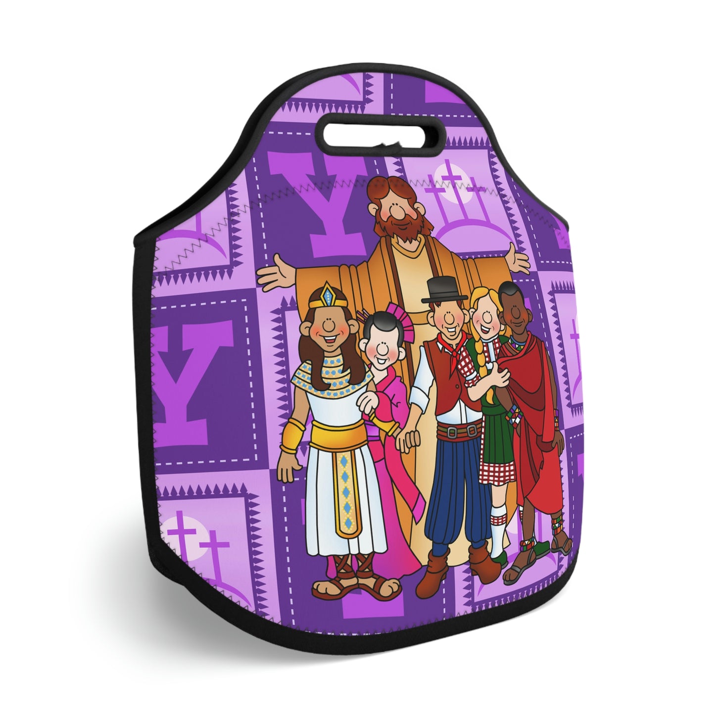 The Bible as Simple as ABC Y Neoprene Lunch Bag