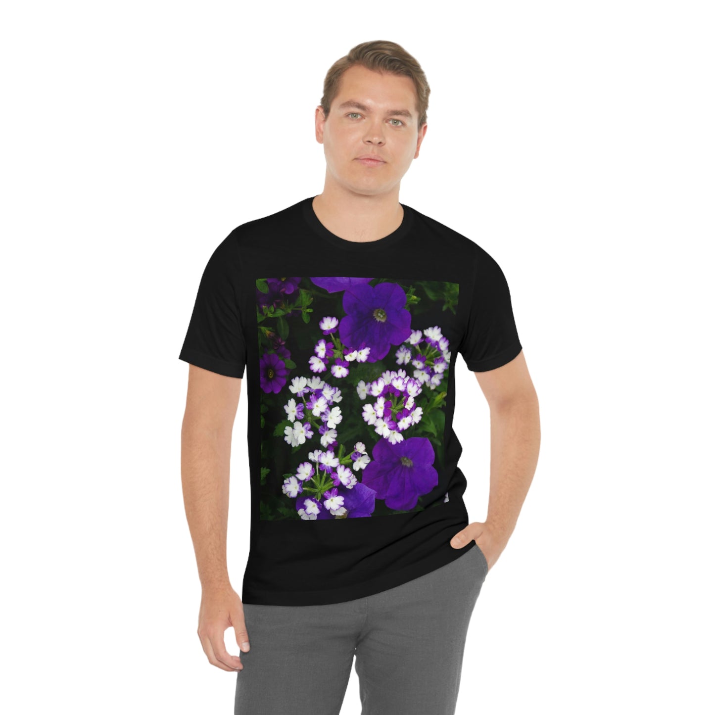 Flowers 04 Unisex Jersey Short Sleeve Tee