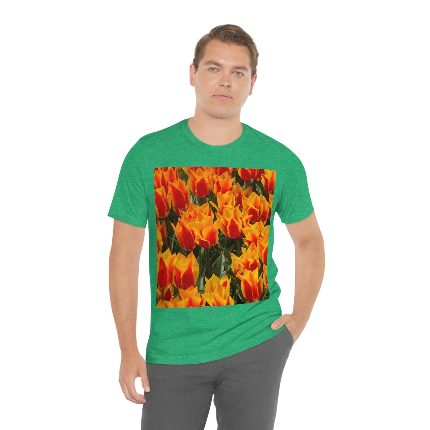 Flowers 18 Unisex Jersey Short Sleeve Tee