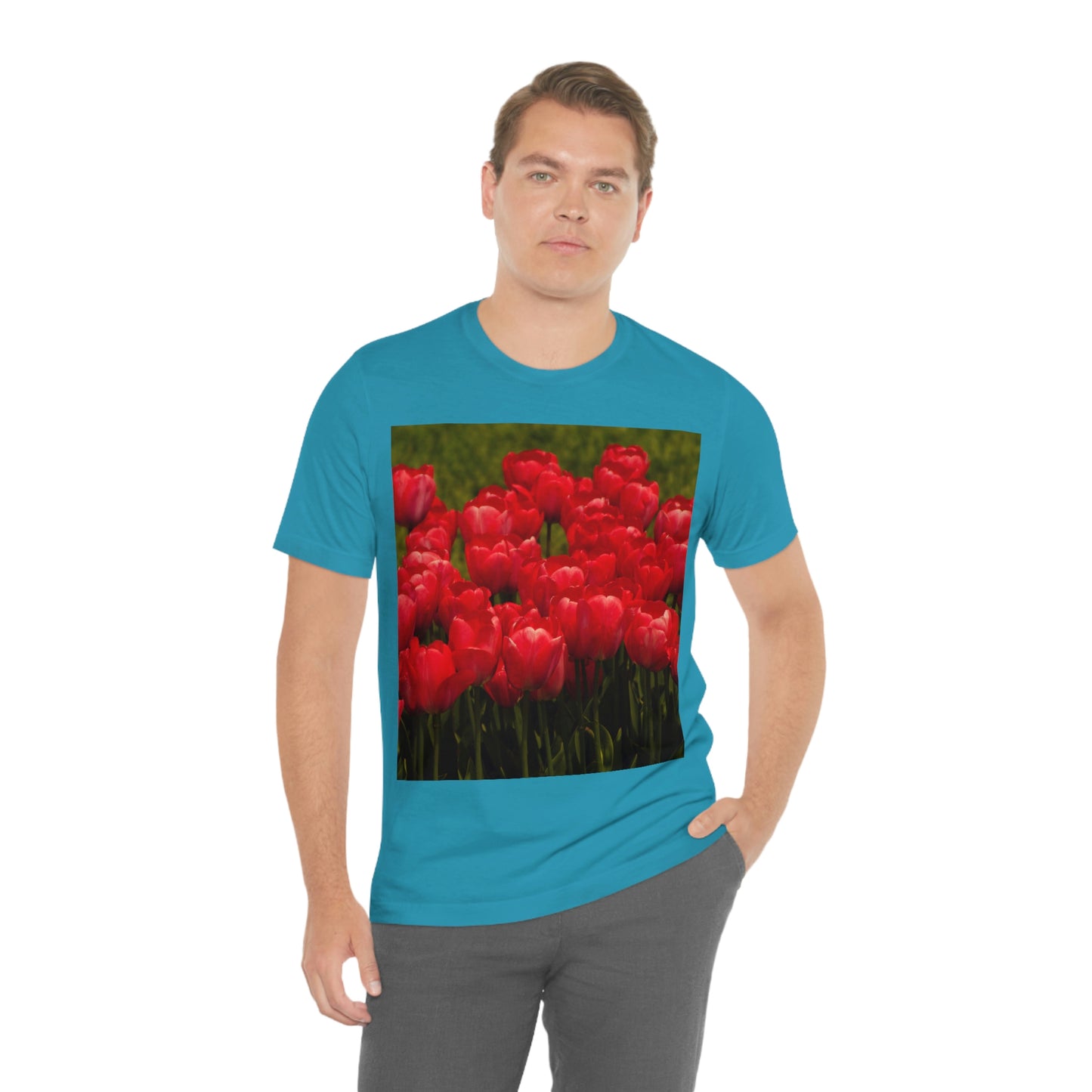 Flowers 22 Unisex Jersey Short Sleeve Tee