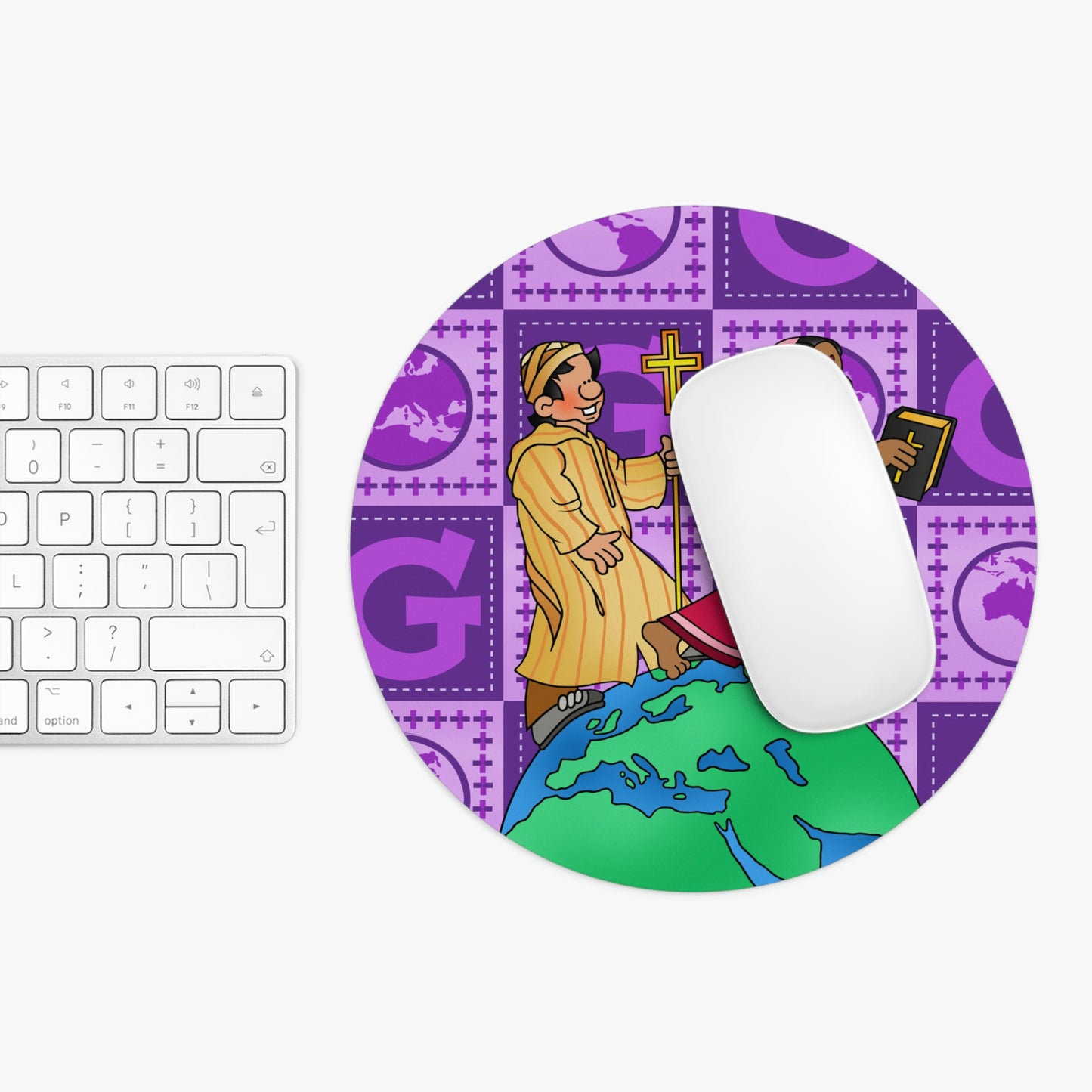 The Bible as Simple as ABC G Mouse Pad