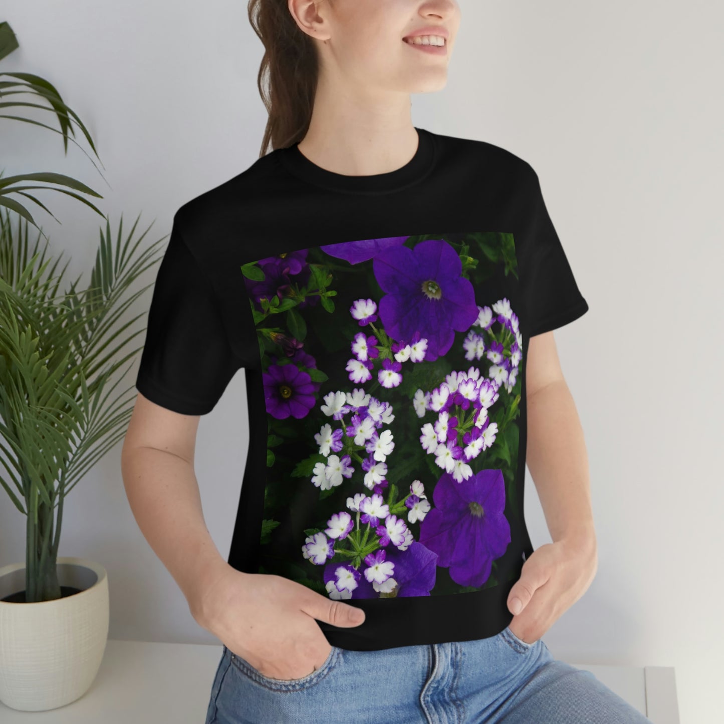 Flowers 04 Unisex Jersey Short Sleeve Tee