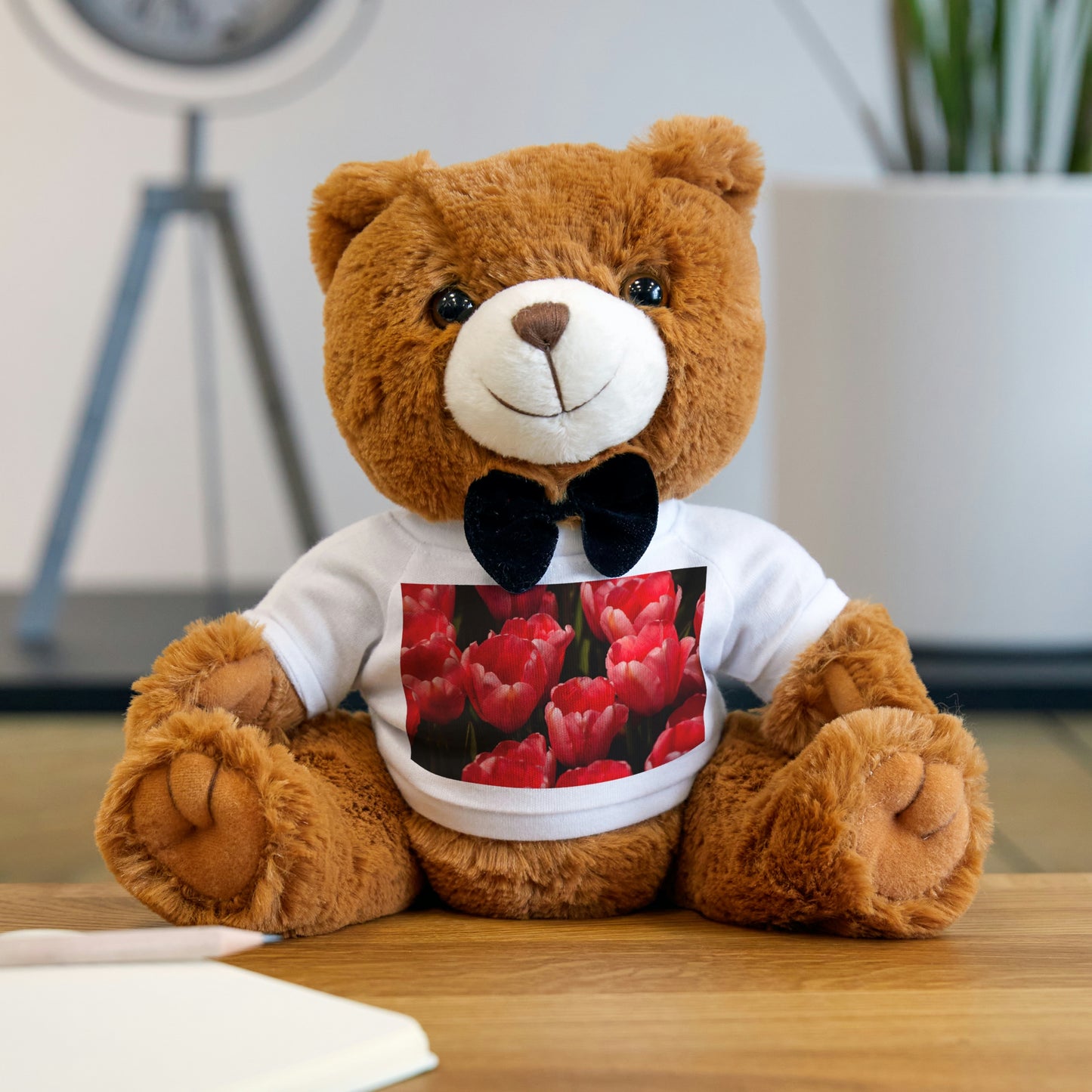 Flowers 08 Teddy Bear with T-Shirt