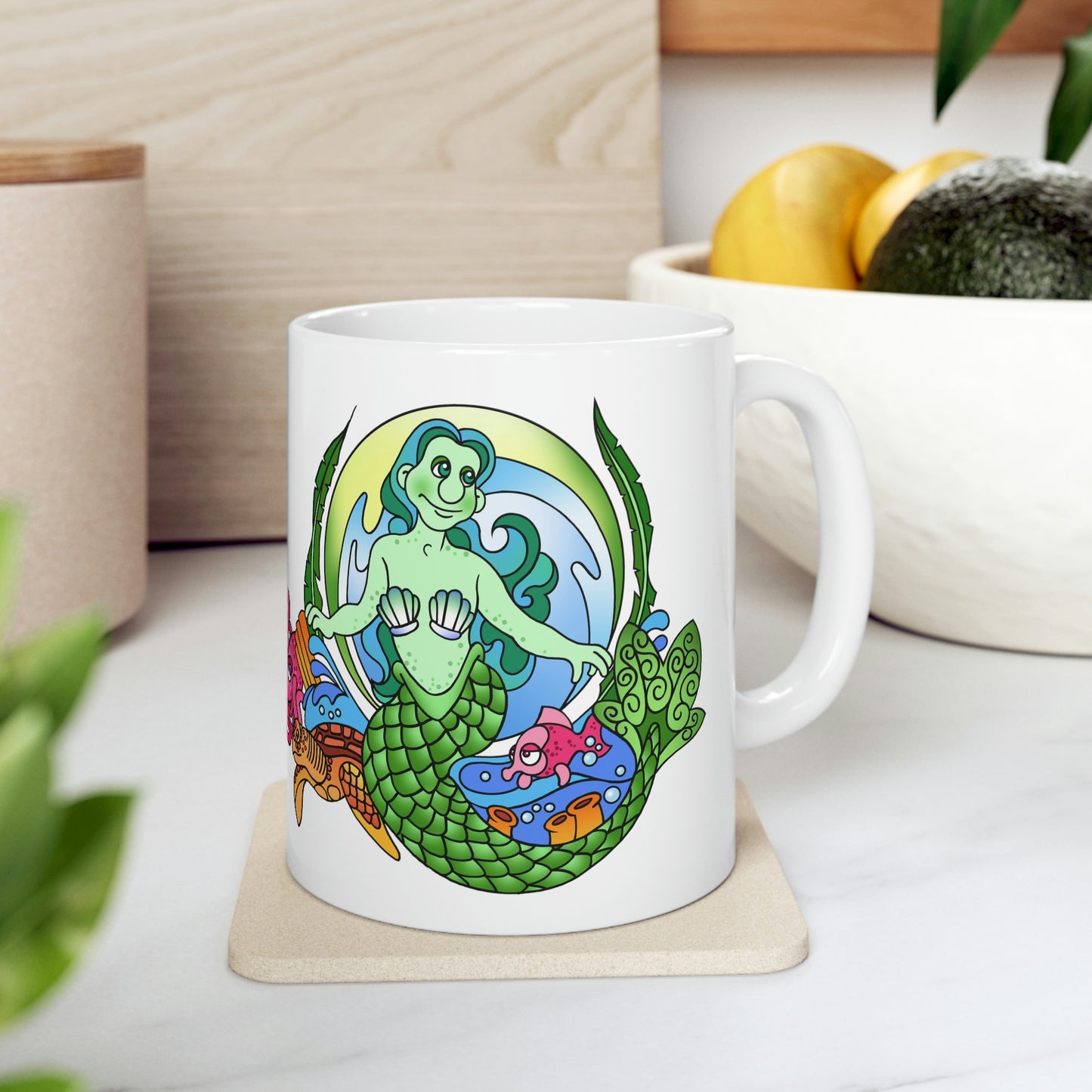 Mermaid!!!! Ceramic Mug 11oz