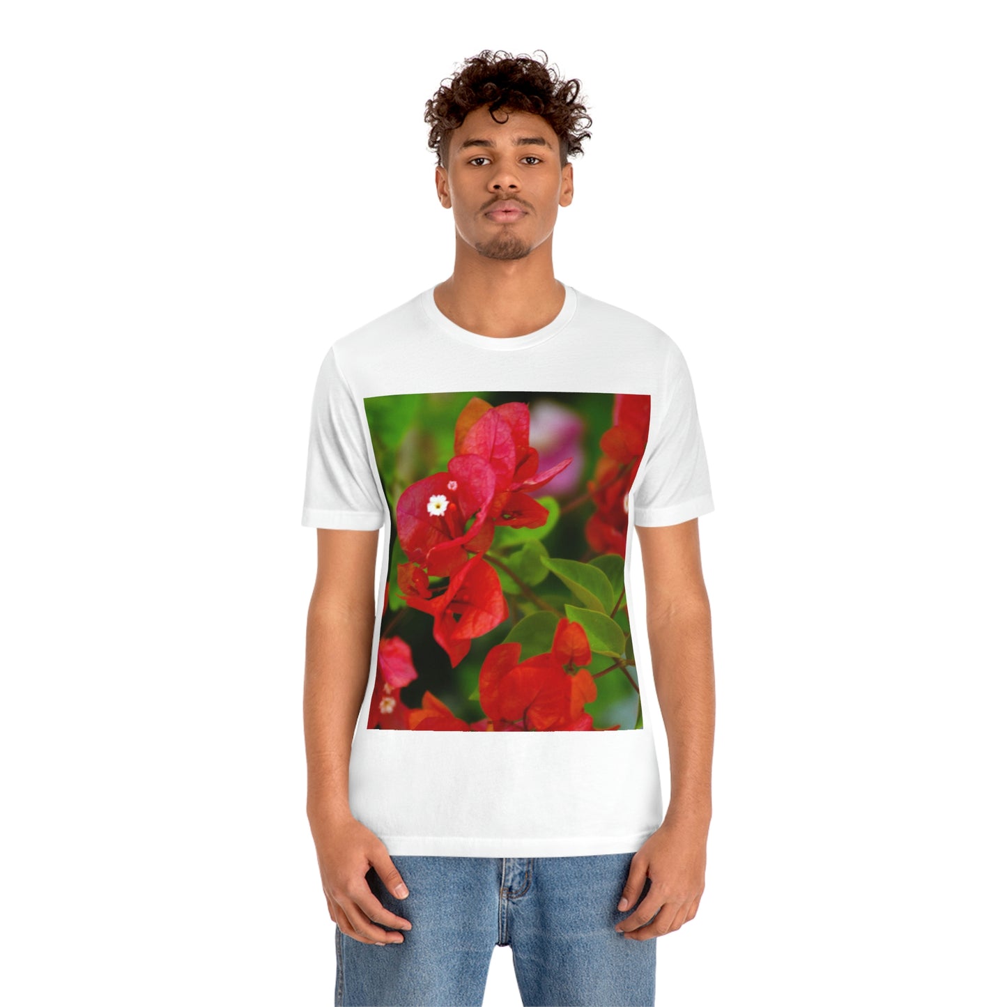 Flowers 28 Unisex Jersey Short Sleeve Tee