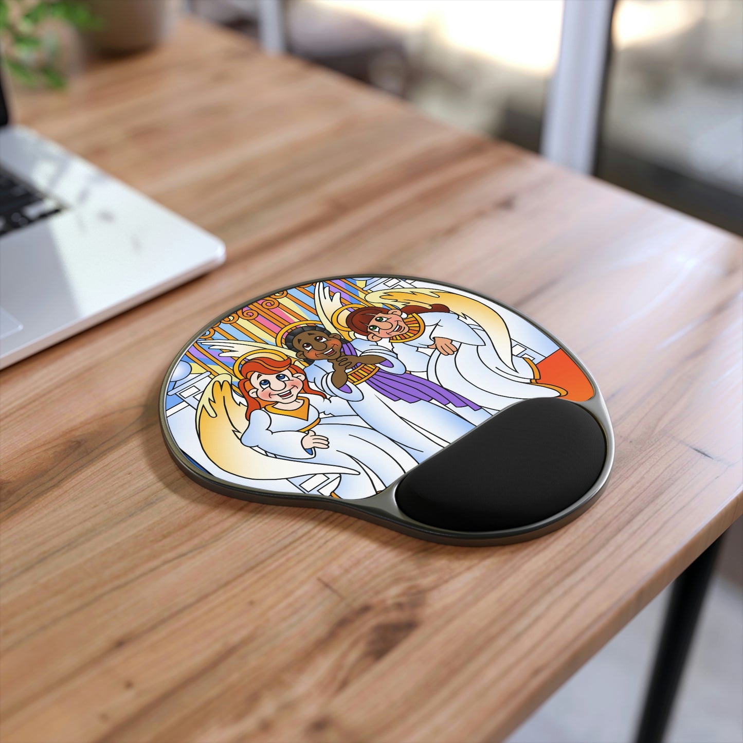 Shirley, Goodness, and Mercy Mouse Pad With Wrist Rest