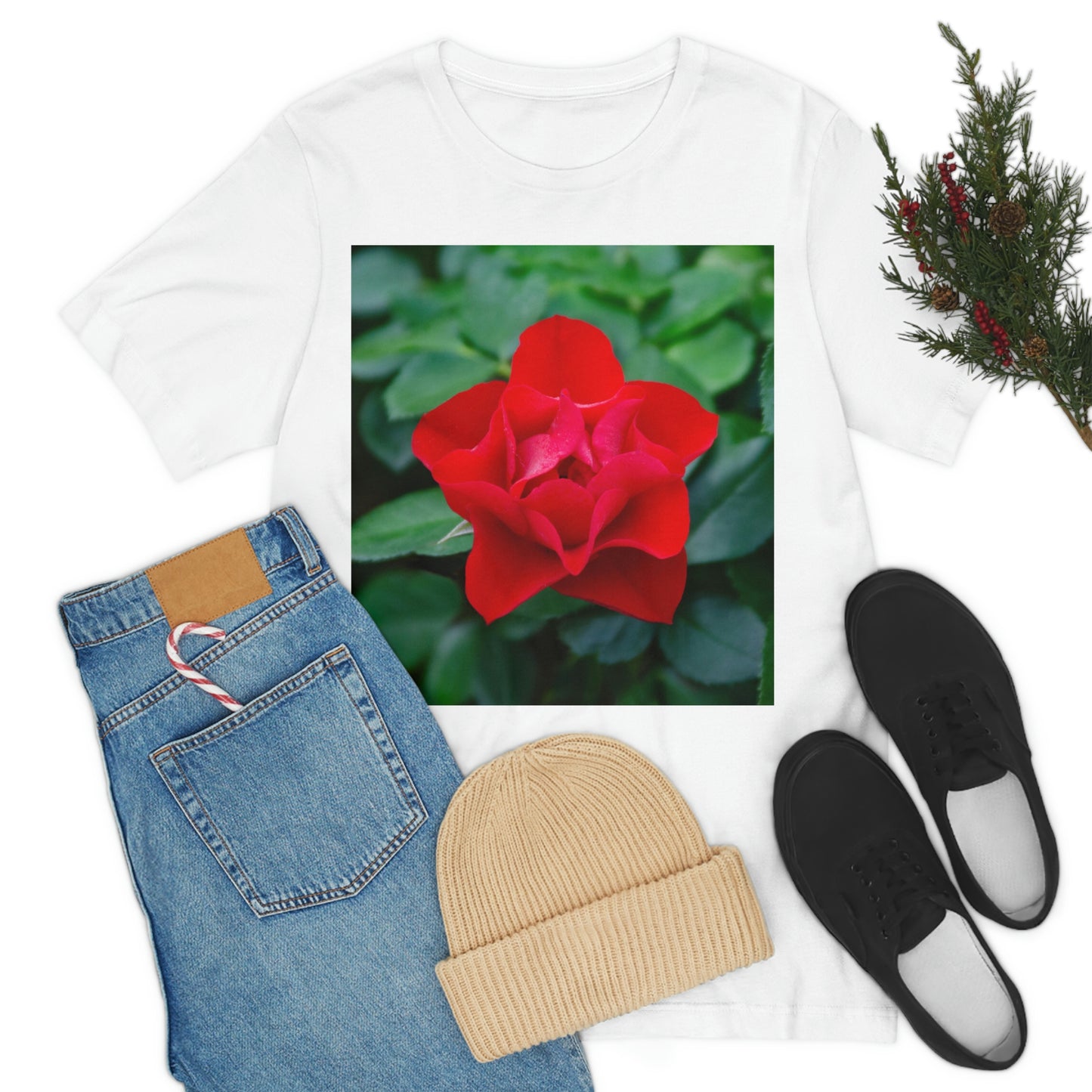 Flowers 07 Unisex Jersey Short Sleeve Tee