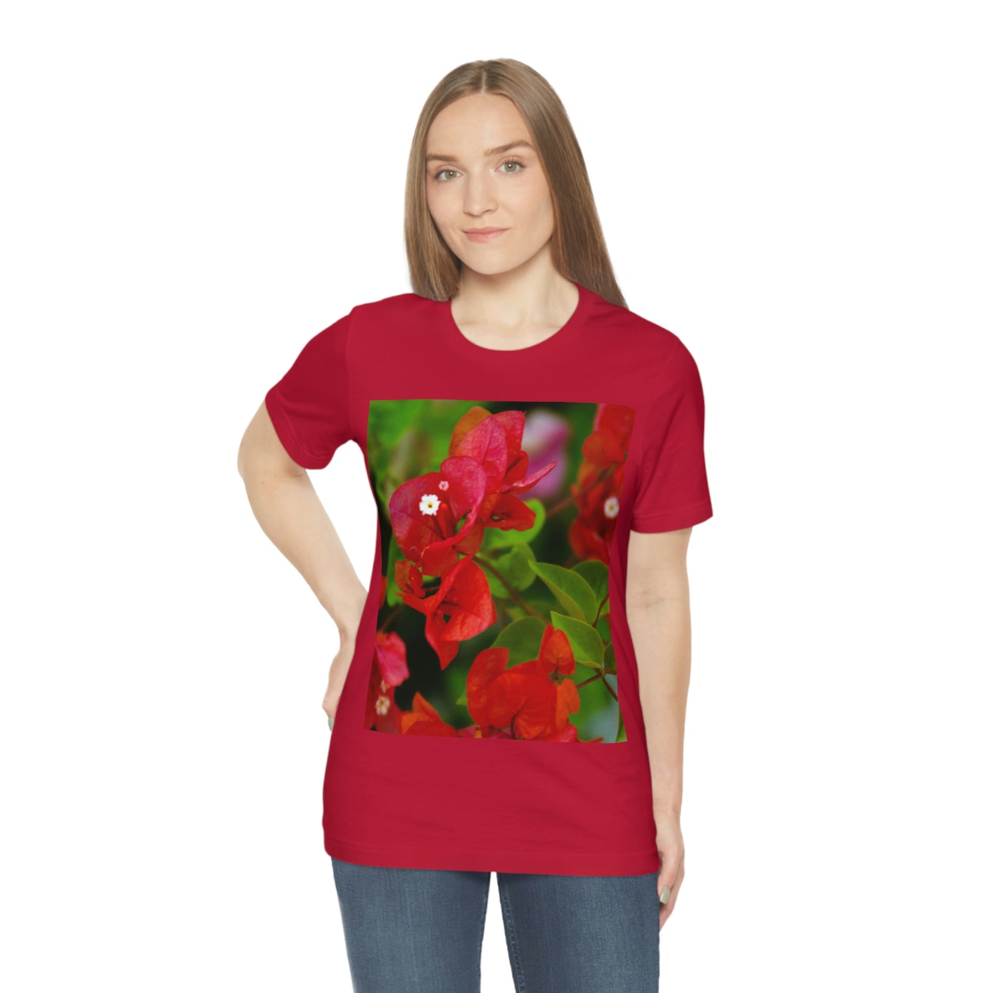 Flowers 28 Unisex Jersey Short Sleeve Tee