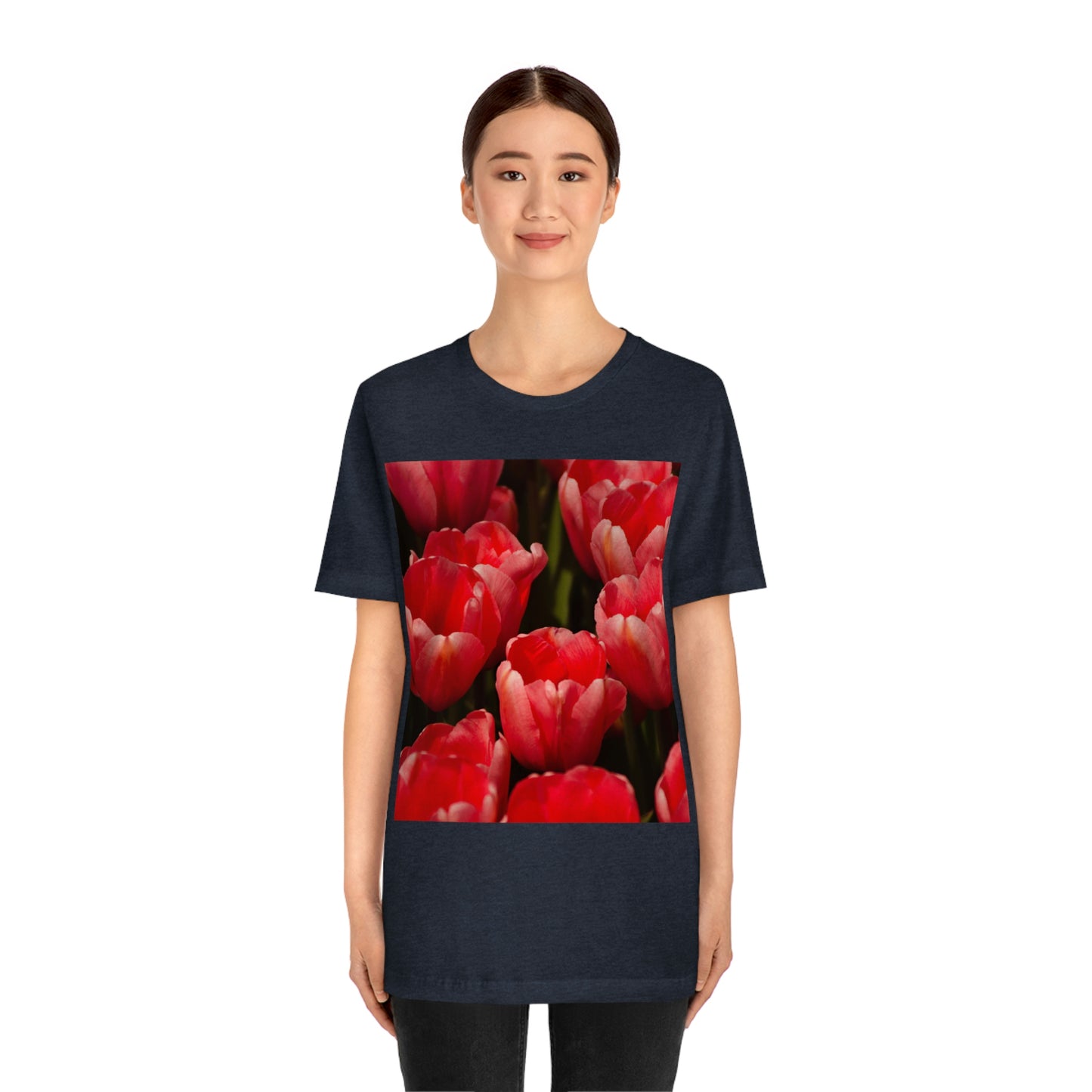 Flowers 09 Unisex Jersey Short Sleeve Tee