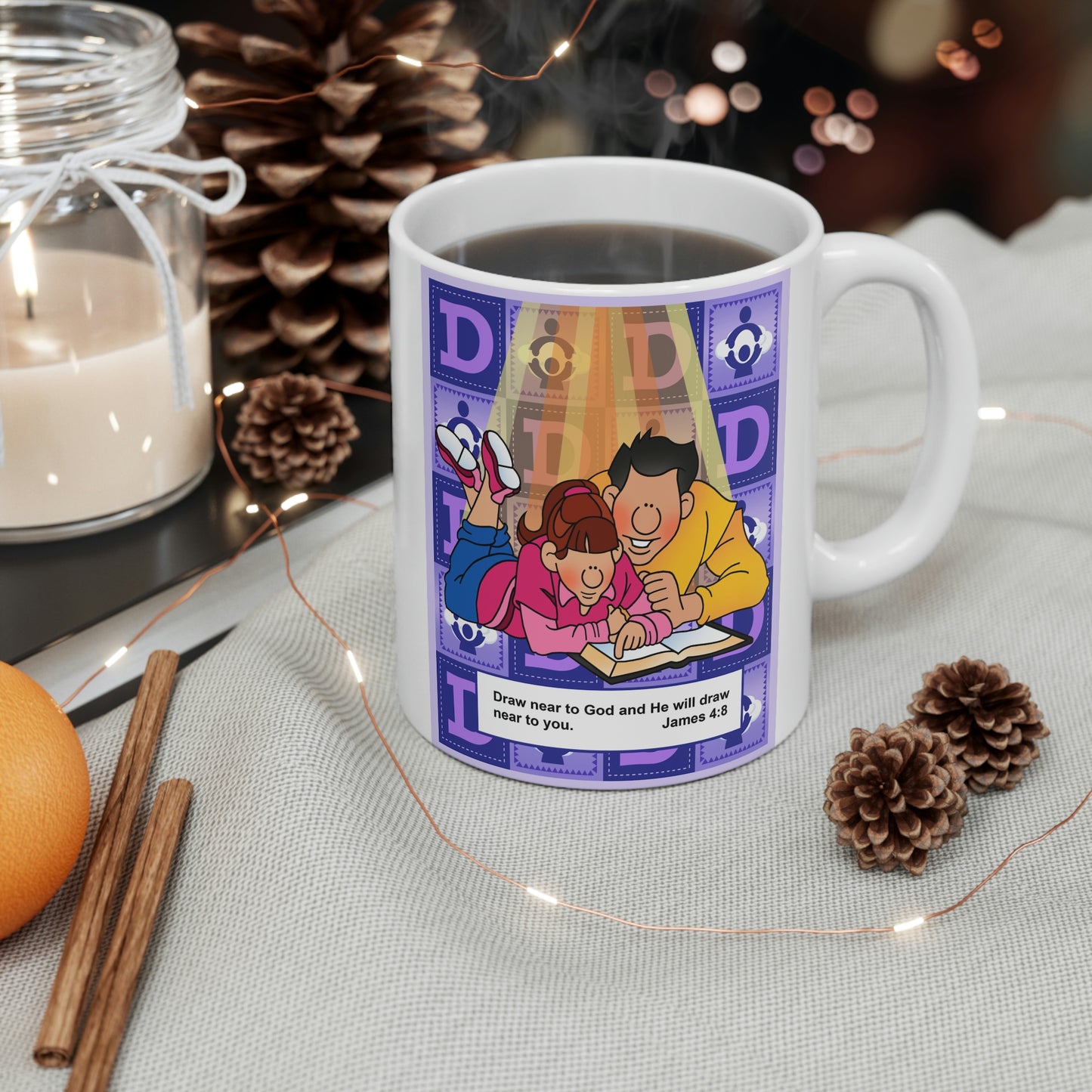 The Bible as Simple as ABC D Ceramic Mug 11oz