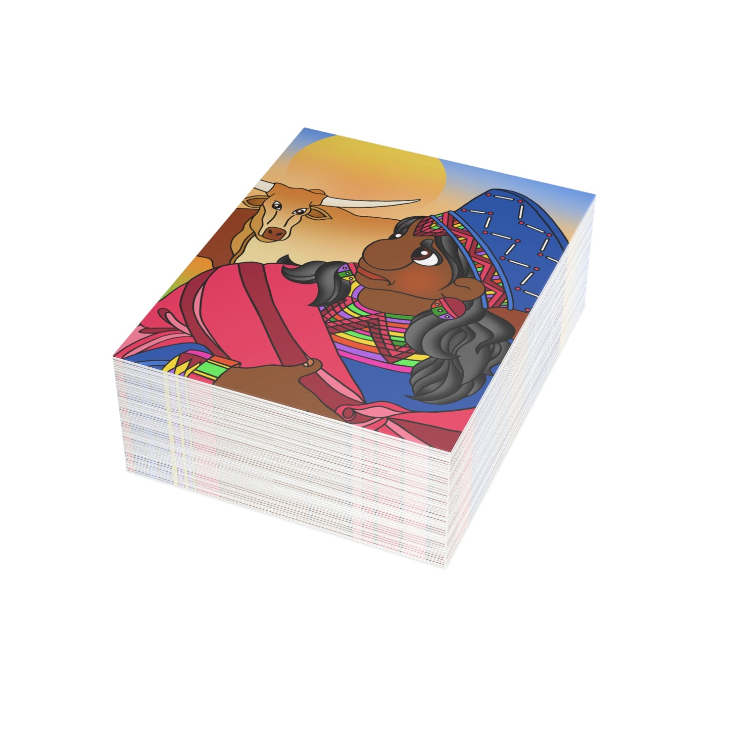 Once Upon Southern Africa Greeting Cards (1, 10, 30, and 50pcs)