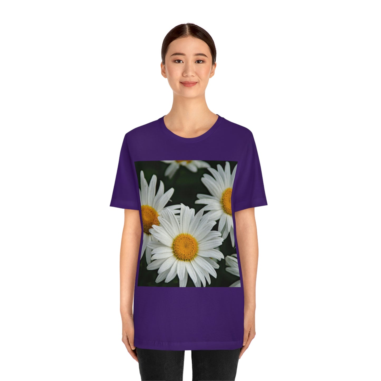 Flowers 01 Unisex Jersey Short Sleeve Tee