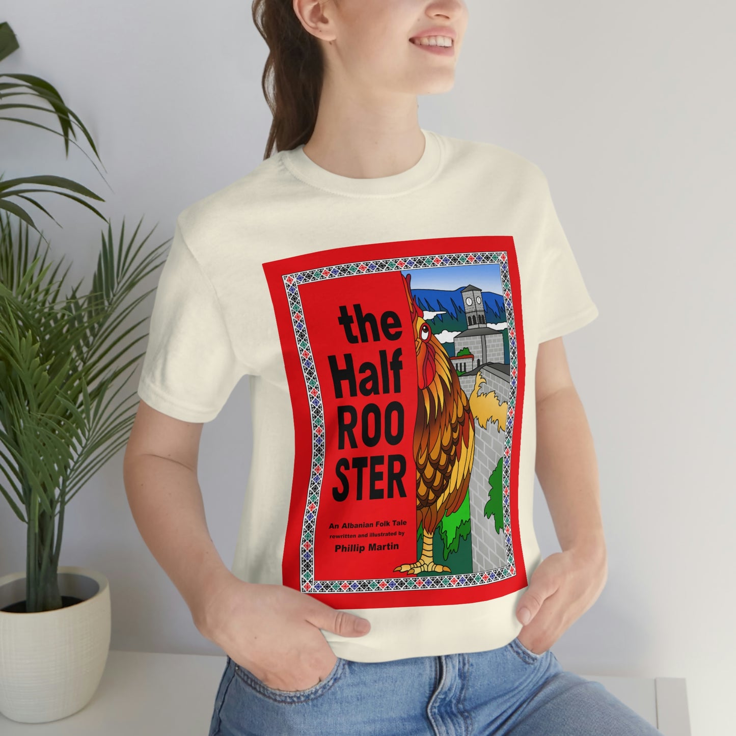 The Half Rooster Unisex Jersey Short Sleeve Tee