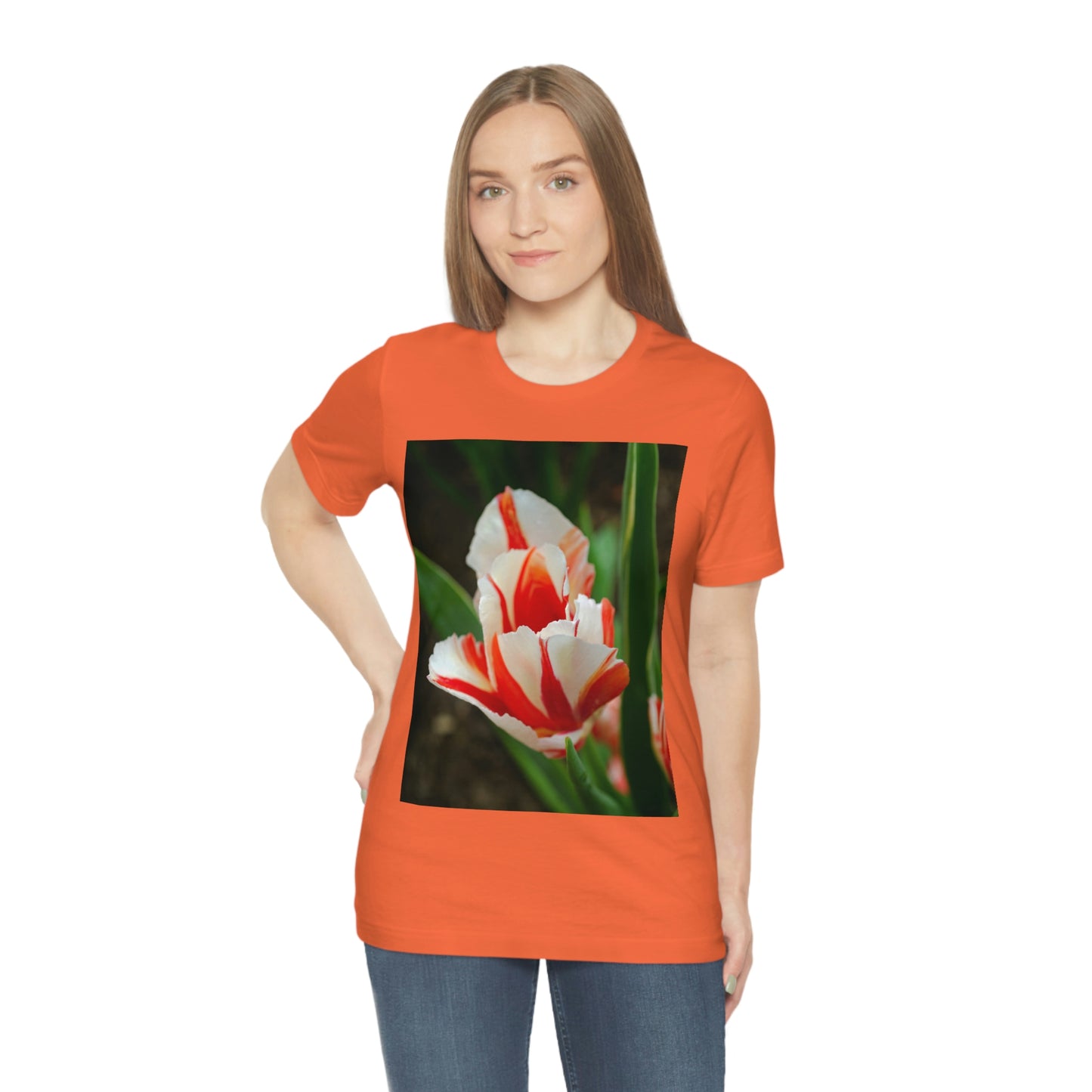 Flowers 06 Unisex Jersey Short Sleeve Tee