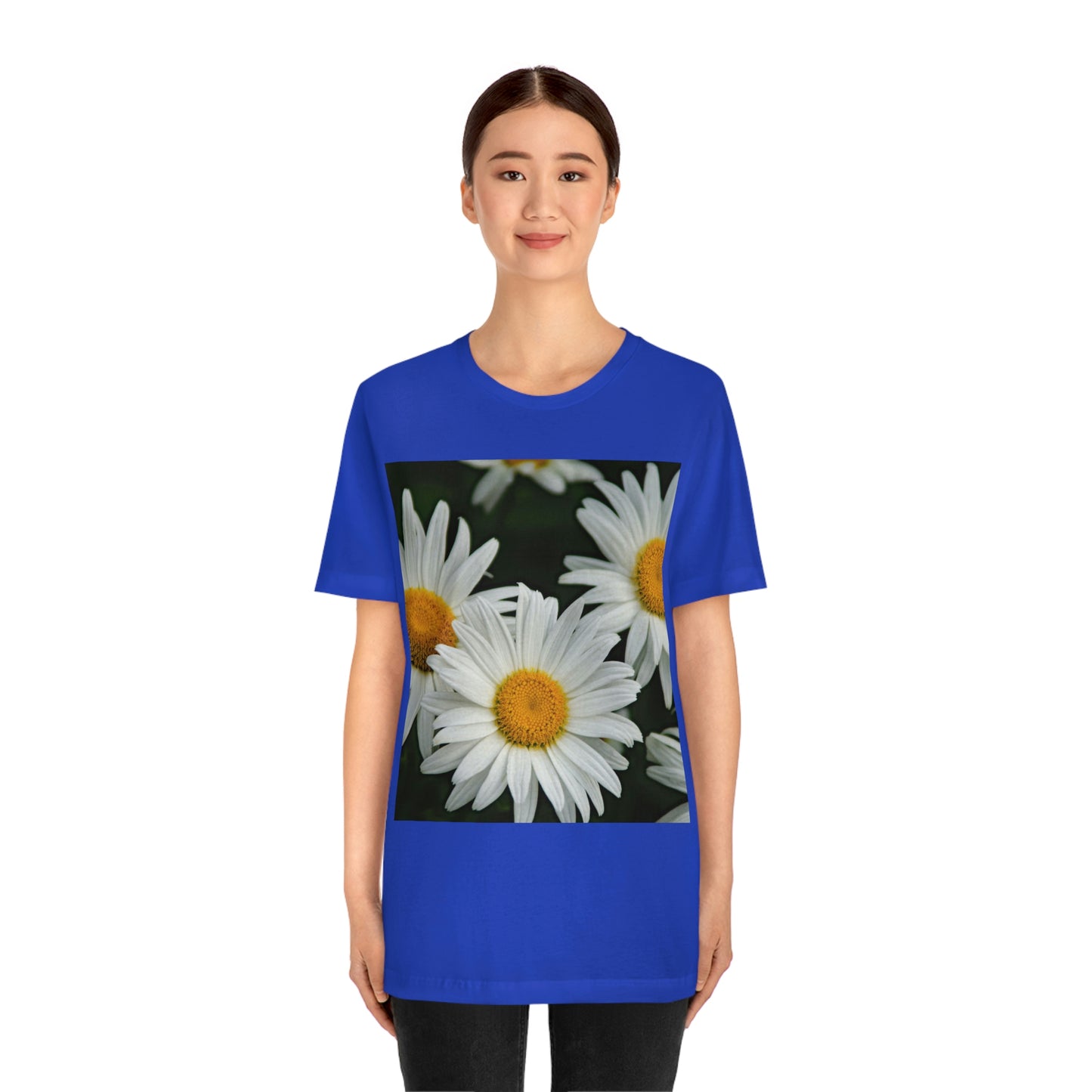 Flowers 01 Unisex Jersey Short Sleeve Tee