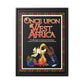 Once Upon West Africa!! Matte Canvas, Black Frame