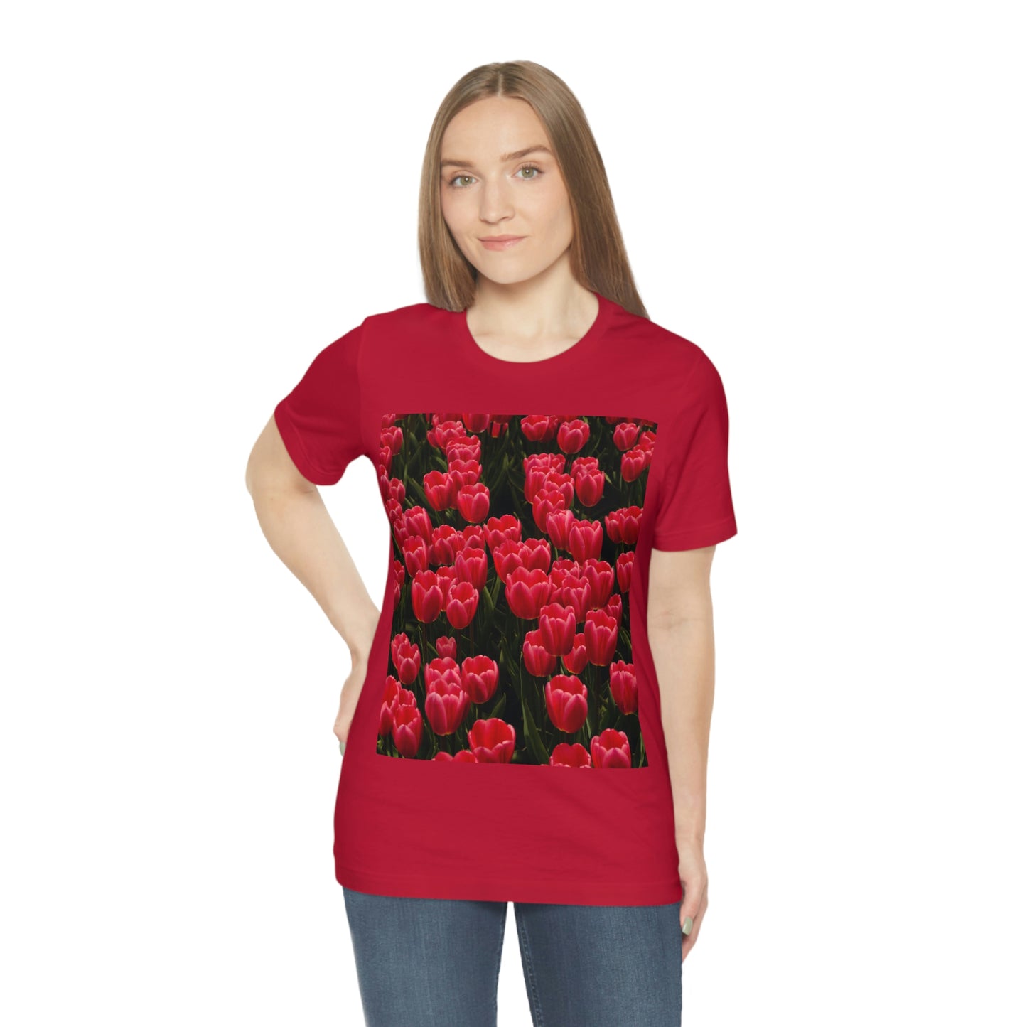Flowers 24 Unisex Jersey Short Sleeve Tee