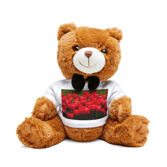 Flowers 22 Teddy Bear with T-Shirt