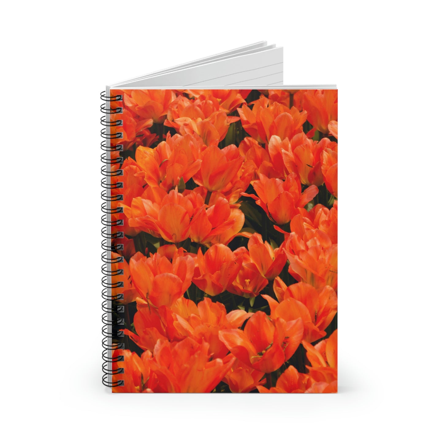 Flowers 03 Spiral Notebook - Ruled Line
