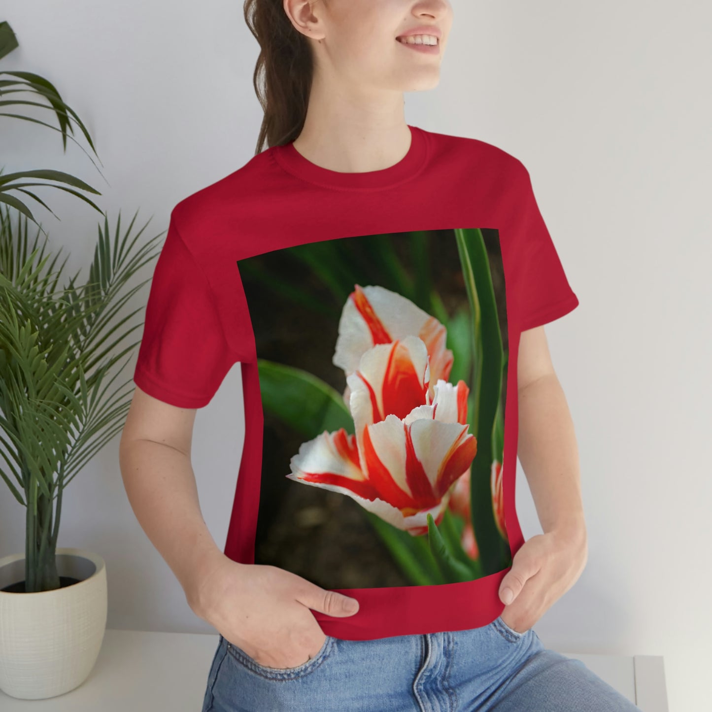 Flowers 06 Unisex Jersey Short Sleeve Tee