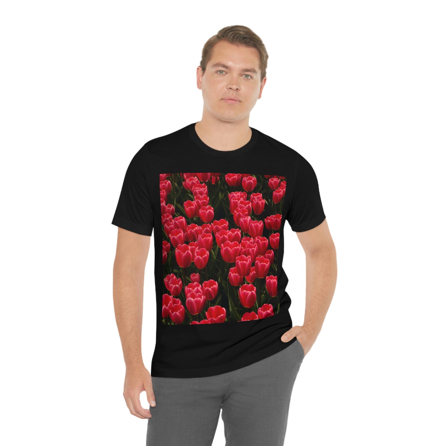 Flowers 24 Unisex Jersey Short Sleeve Tee