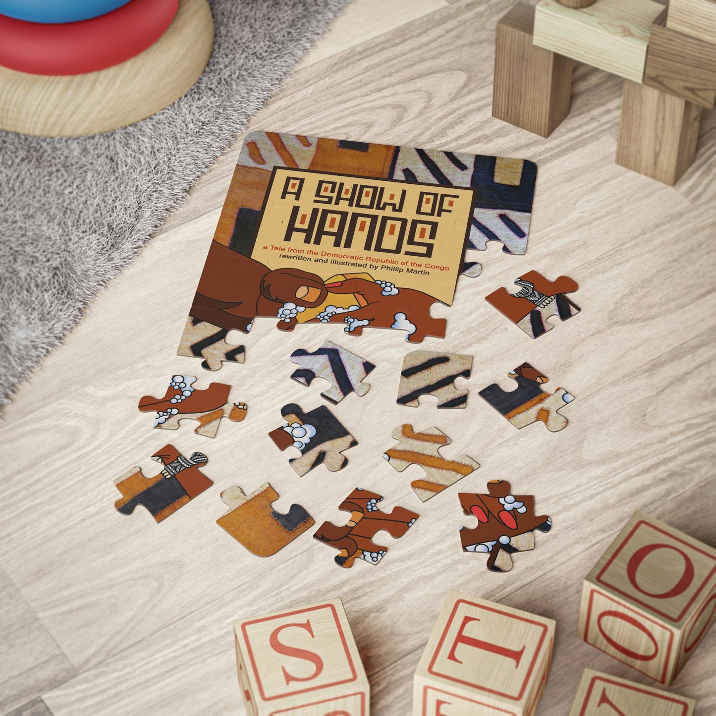 A Show of Hands Kids' Puzzle, 30-Piece