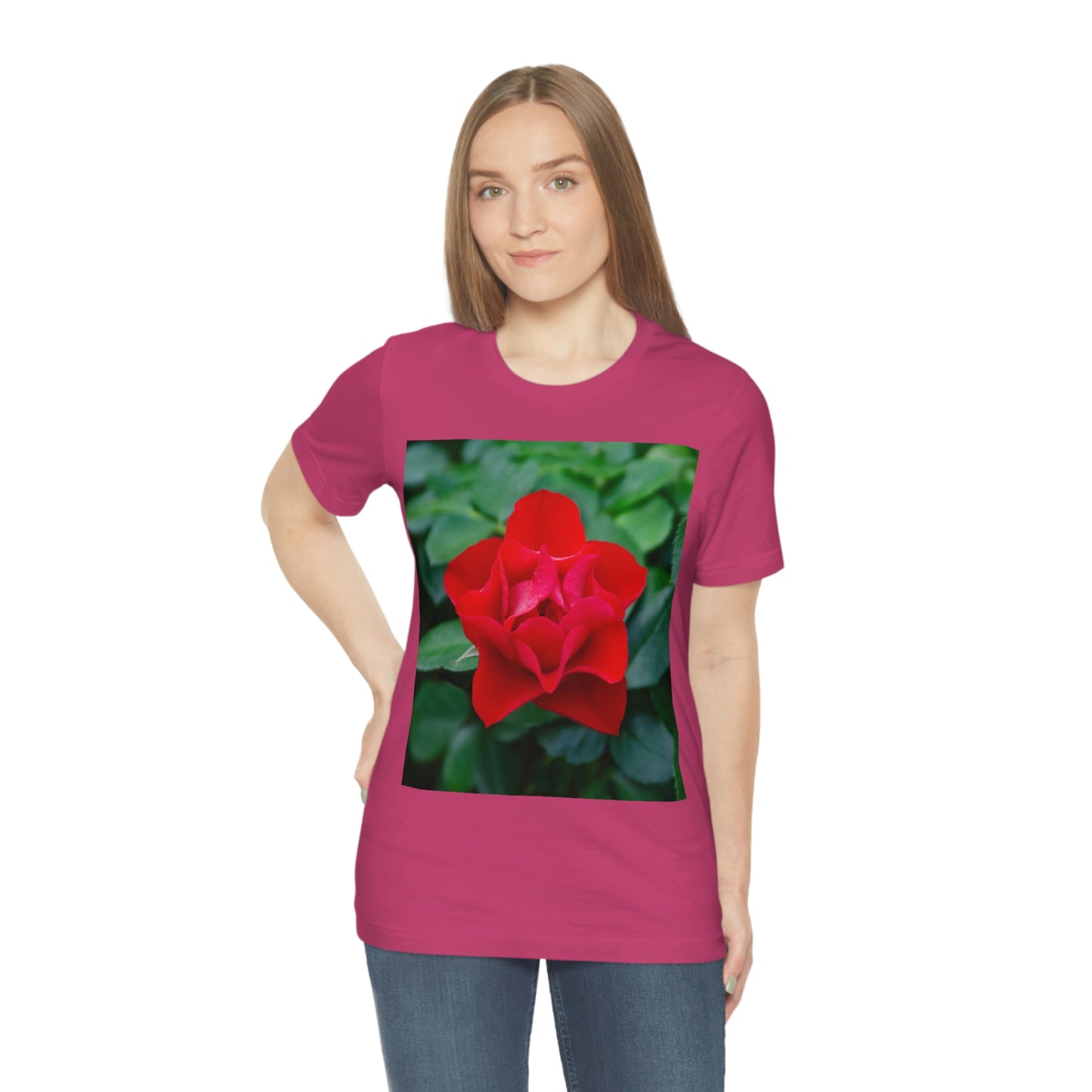 Flowers 07 Unisex Jersey Short Sleeve Tee