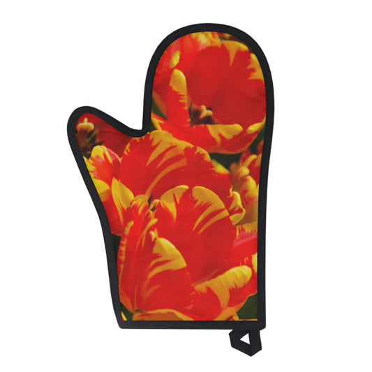 Flowers 18 Oven Glove