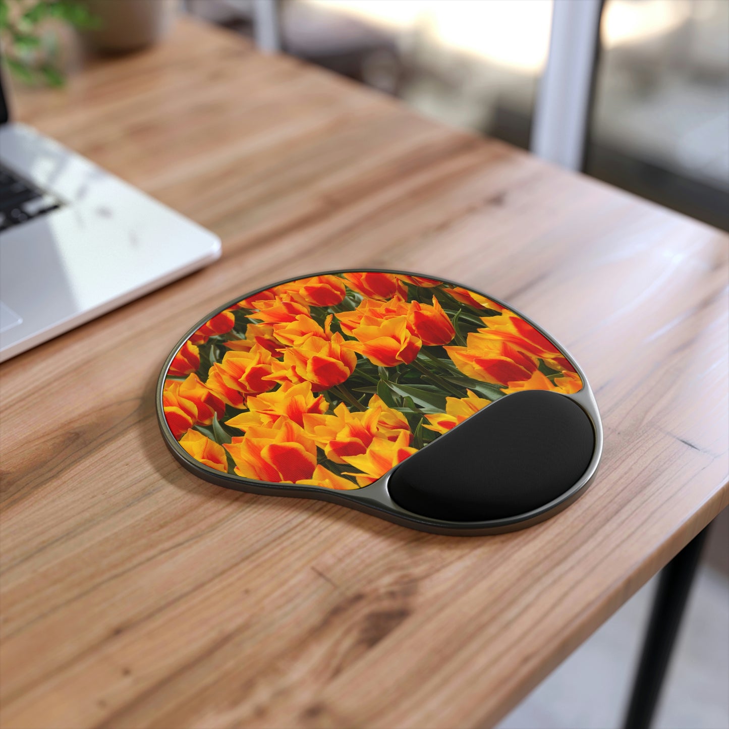 Flowers 18 Mouse Pad With Wrist Rest