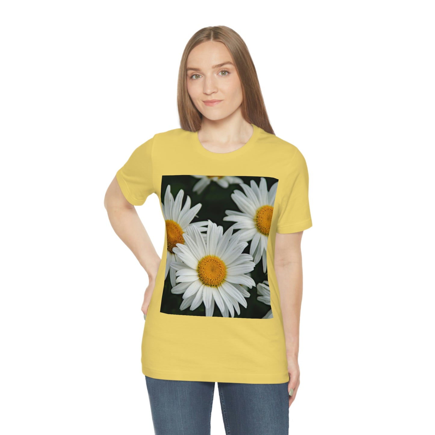Flowers 01 Unisex Jersey Short Sleeve Tee
