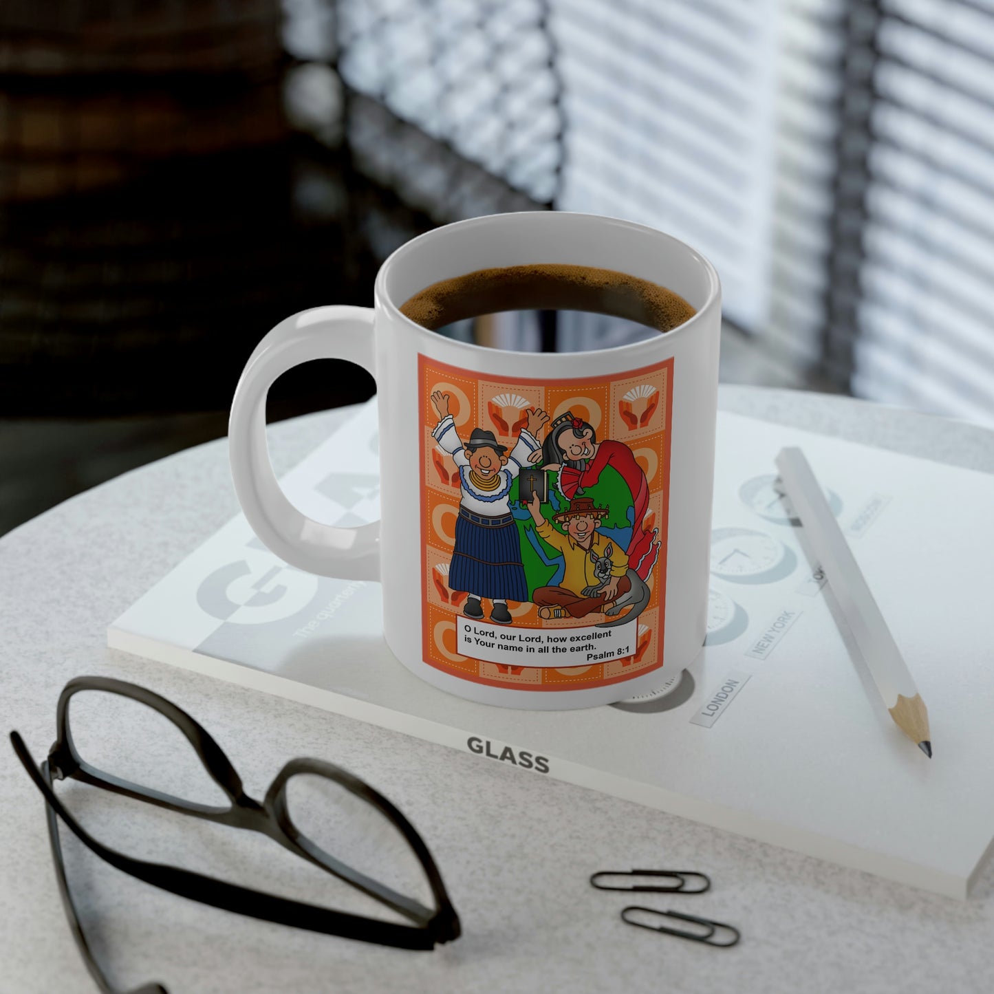 The Bible as Simple as ABC O Jumbo Mug, 20oz