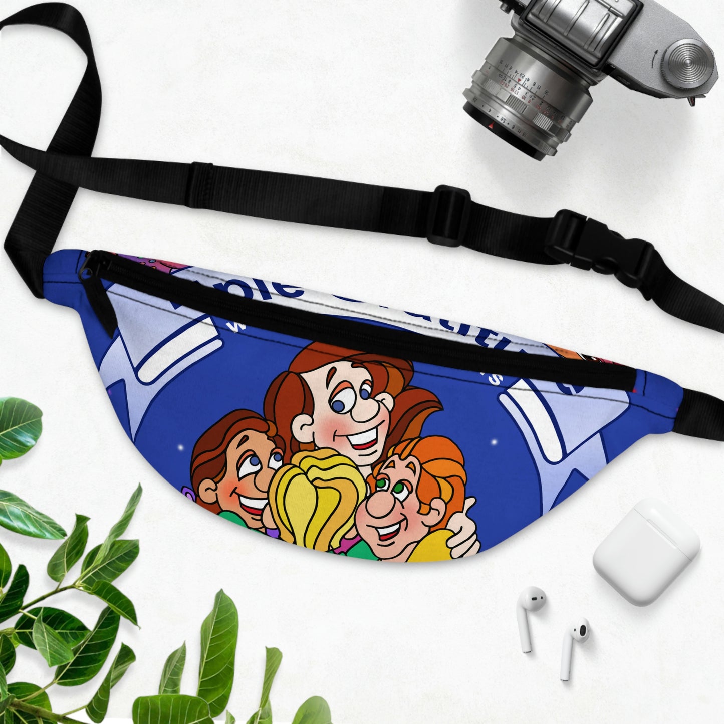 Triple Gratitude with Assorted Monsters Fanny Pack