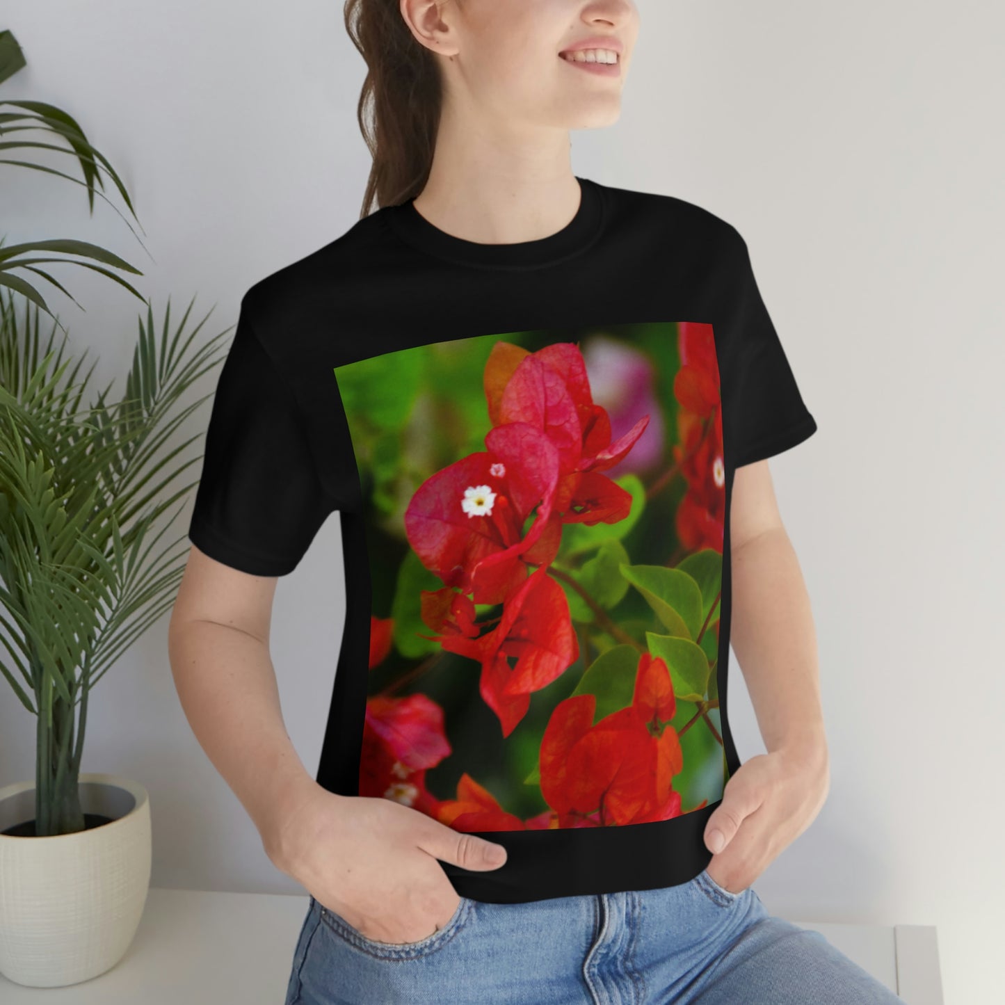 Flowers 28 Unisex Jersey Short Sleeve Tee