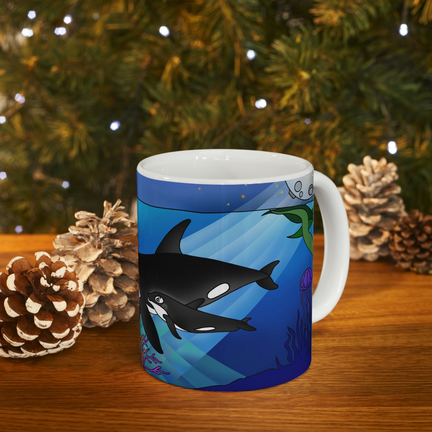 Orcas Ceramic Mug 11oz