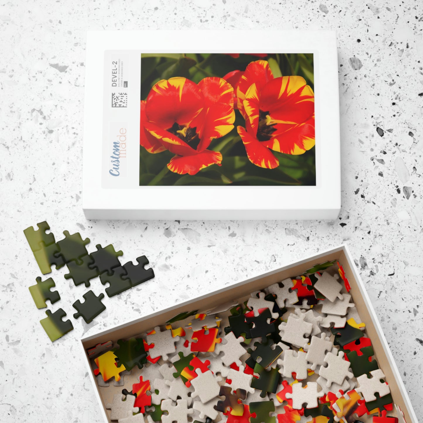 Flowers 12 Puzzle (110, 252, 500, 1014-piece)