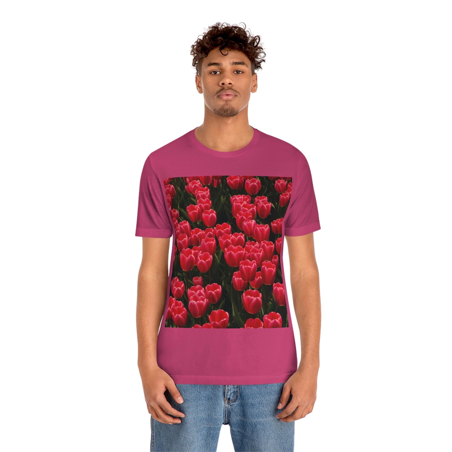 Flowers 24 Unisex Jersey Short Sleeve Tee