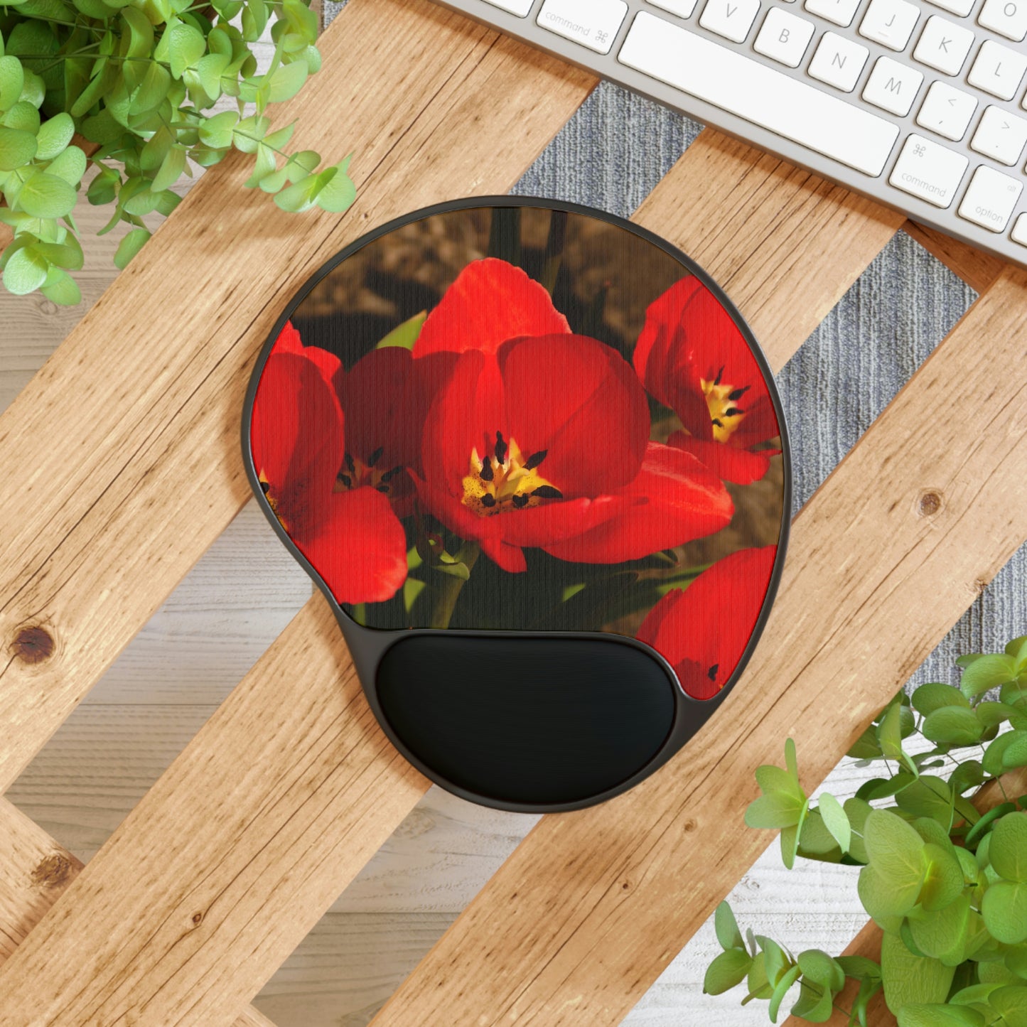 Flowers 05 Mouse Pad With Wrist Rest