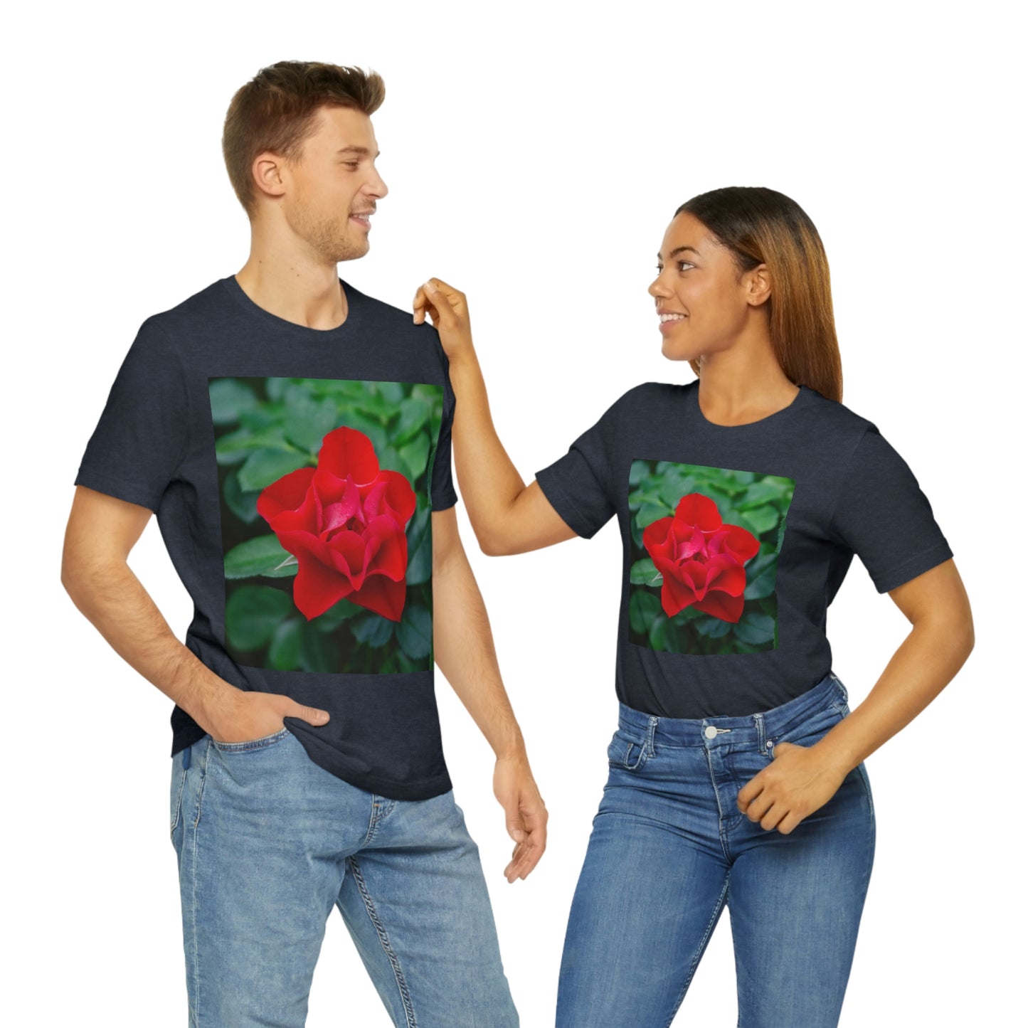 Flowers 07 Unisex Jersey Short Sleeve Tee
