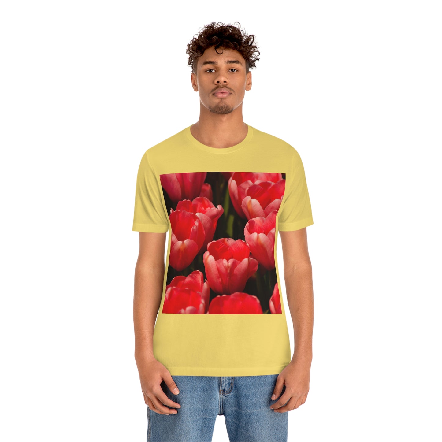 Flowers 09 Unisex Jersey Short Sleeve Tee