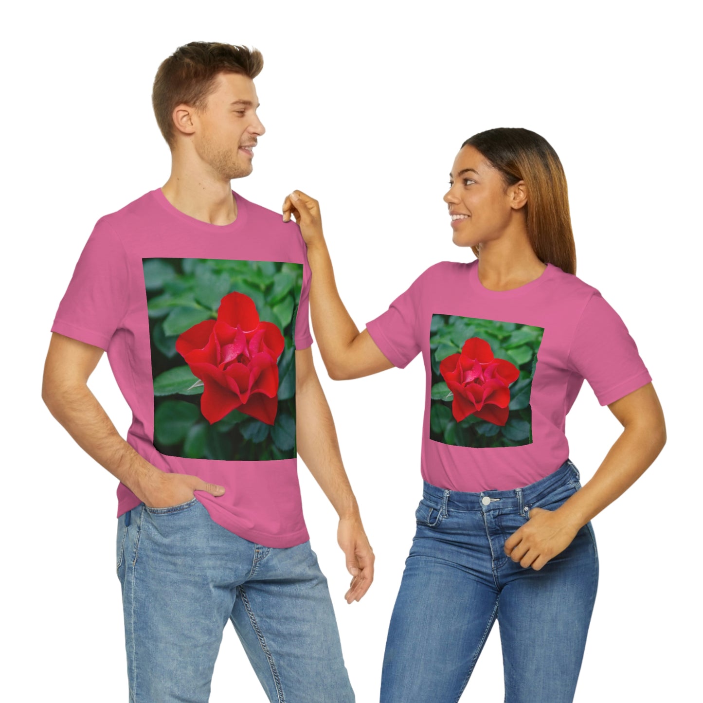 Flowers 07 Unisex Jersey Short Sleeve Tee