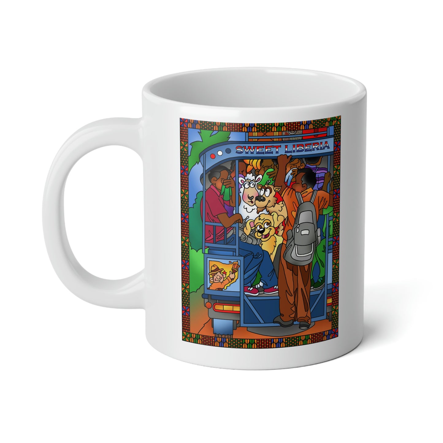 Once Upon West Africa! Jumbo Mug, 20oz