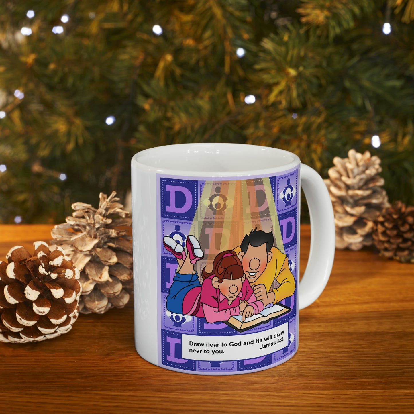 The Bible as Simple as ABC D Ceramic Mug 11oz